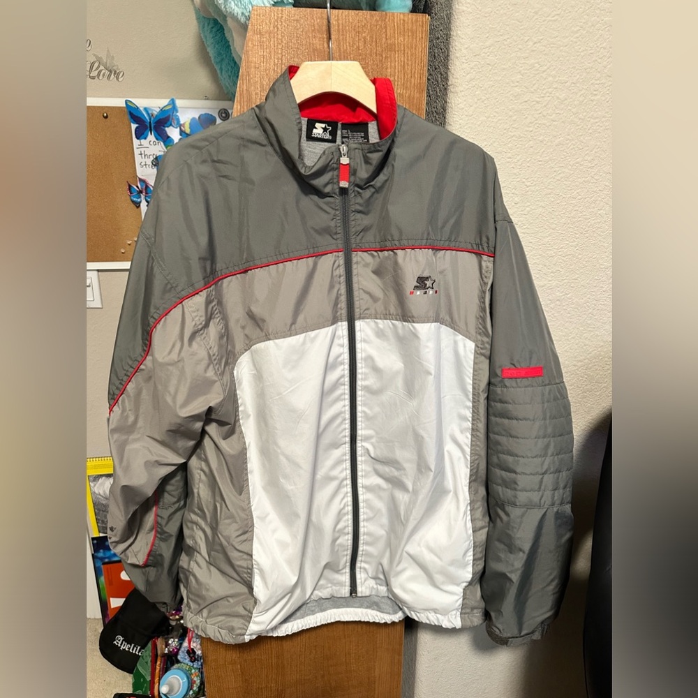 Vintage Starter Windbreaker Mens Large
